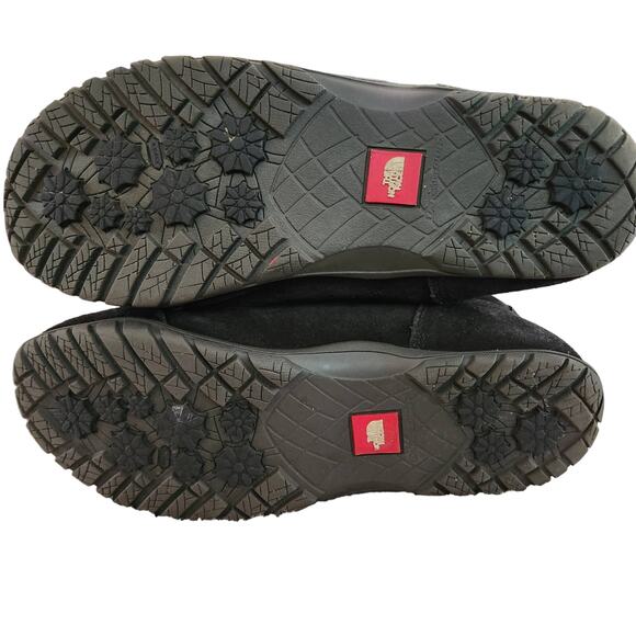 The North Face Suede Faux Fur Prima loft Waterproof Winter Boots Womens 8.5 - Picture 5 of 7